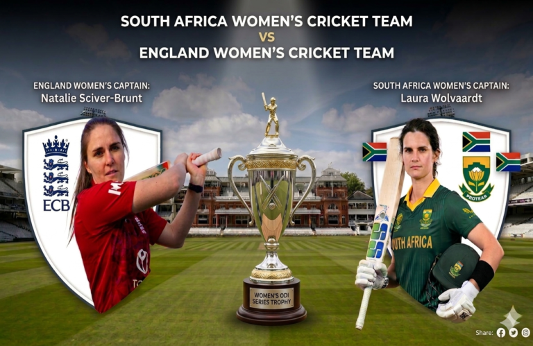 South Africa Women's Cricket Team Vs England Women's Cricket Team Match Scorecard