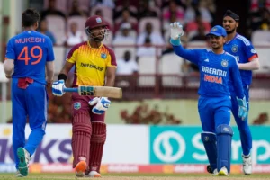India National Cricket Team Vs West Indies Cricket Team Match Scorecard 