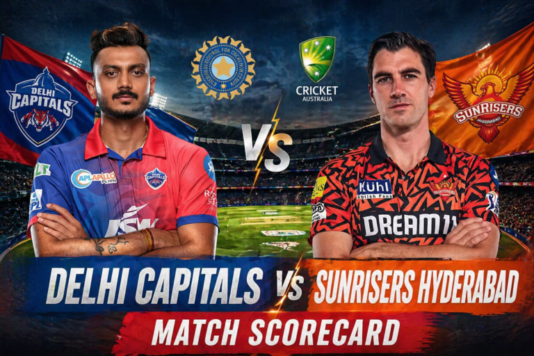 Delhi Capitals Vs Sunrisers Hyderabad Match Scorecard