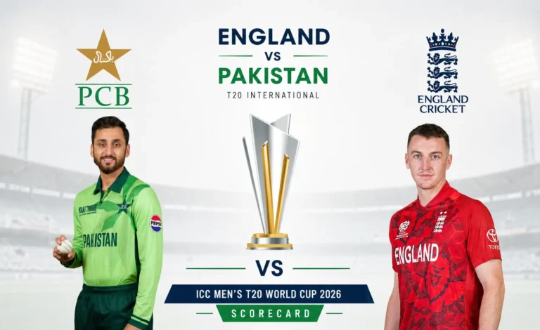 England Cricket Team vs Pakistan National Cricket Team Match Scorecard: 5 Stunning Facts From the T20 World Cup 2026 Thriller