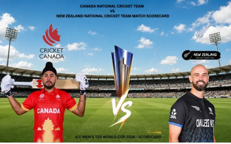 Canada National Cricket Team vs New Zealand National Cricket Team Match Scorecard: Stunning 8-Wicket Masterclass
