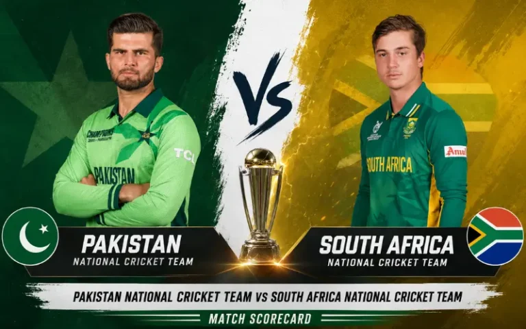 Pakistan National Cricket Team vs South Africa National Cricket Team Match Scorecard: 5 Epic Numbers That Tell the Whole Story Pakistan National Cricket Team vs South Africa National Cricket Team Match Scorecard