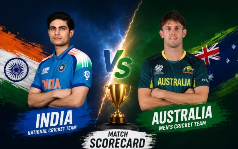 India National Cricket Team vs Australian Men’s Cricket Team Match Scorecard
