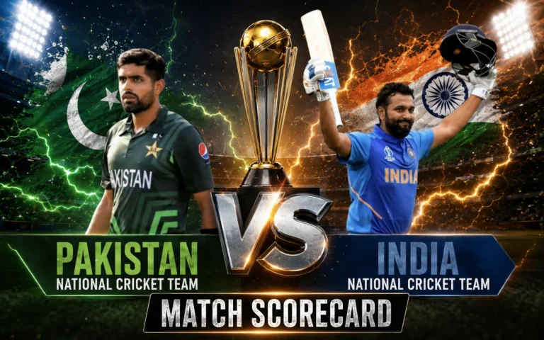 Pakistan National Cricket Team vs India National Cricket Team Match Scorecard: 61-Run Dominant Victory & Match Review Pakistan National Cricket Team vs India National Cricket Team Match Scorecard